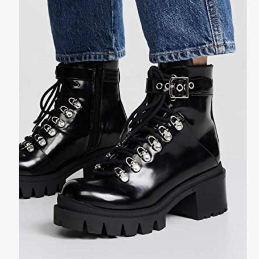 Jeffery Campbell Combat Boots in Great Condition